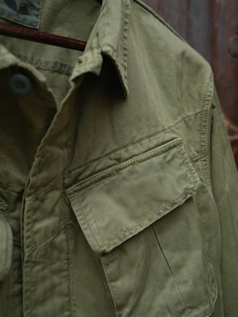 Chesapeake's Jungle Jacket Intrepid HBT Military Green