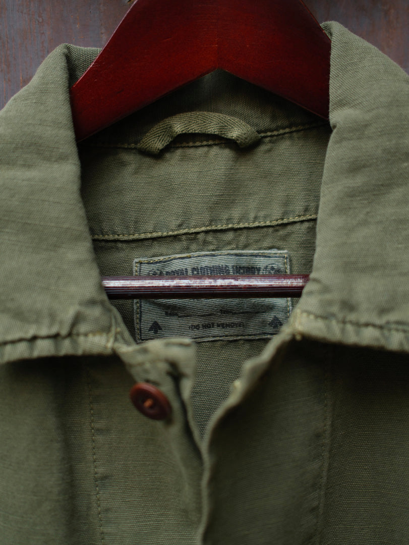 Chesapeake's Work Jacket Linen St.Malo Military Green
