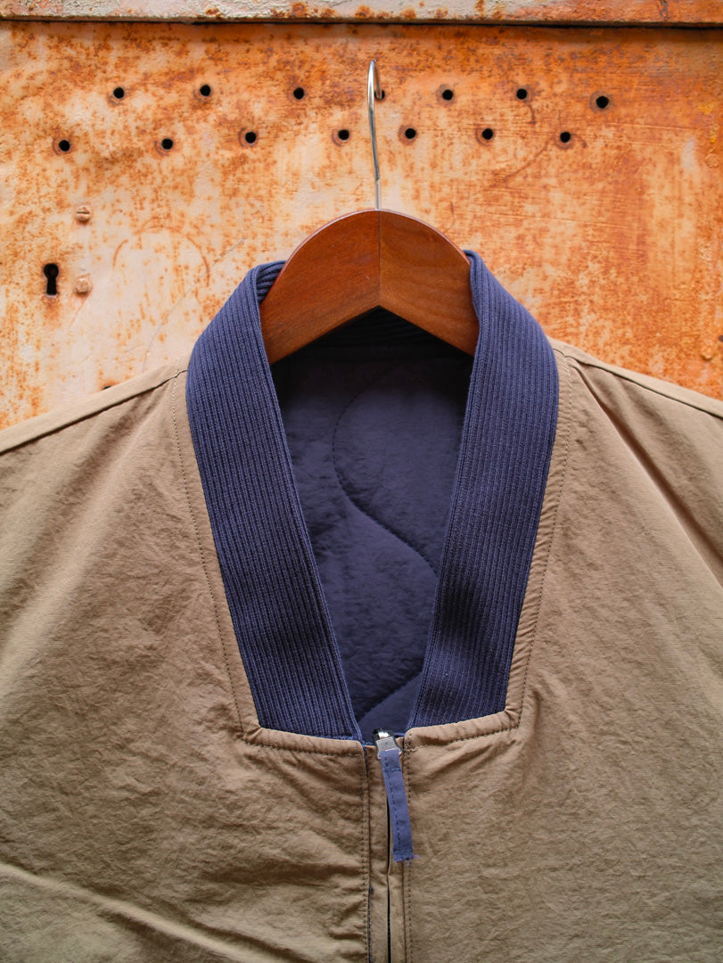 Gaffi & Co Kensington Vest Reversibile Blu/Oliva