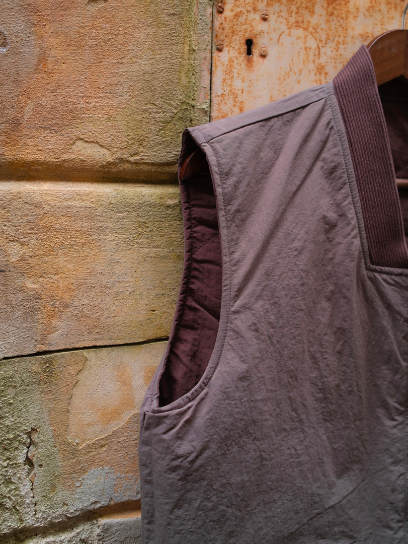 Gaffi & Co Kensington Vest Reversibile Marrone/Grigio