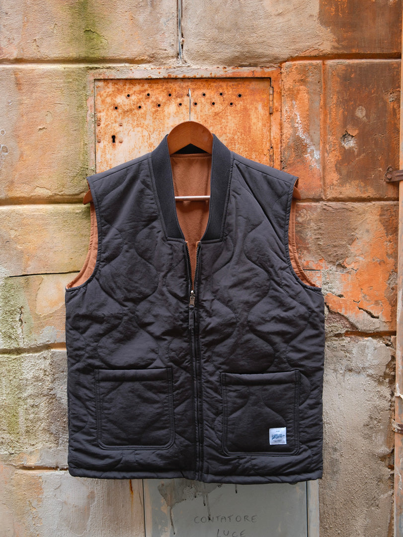 Gaffi & Co Kensington Vest Reversibile Nero/Fango