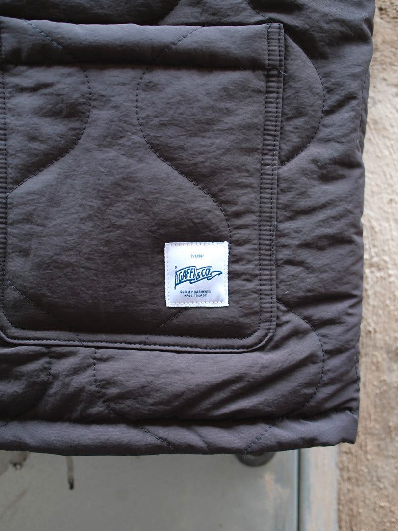 Gaffi & Co Kensington Vest Reversibile Nero/Fango