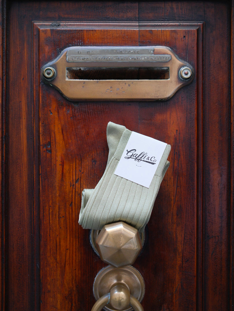 Gaffi & Co. Calza Filo di Scozia Pino 057