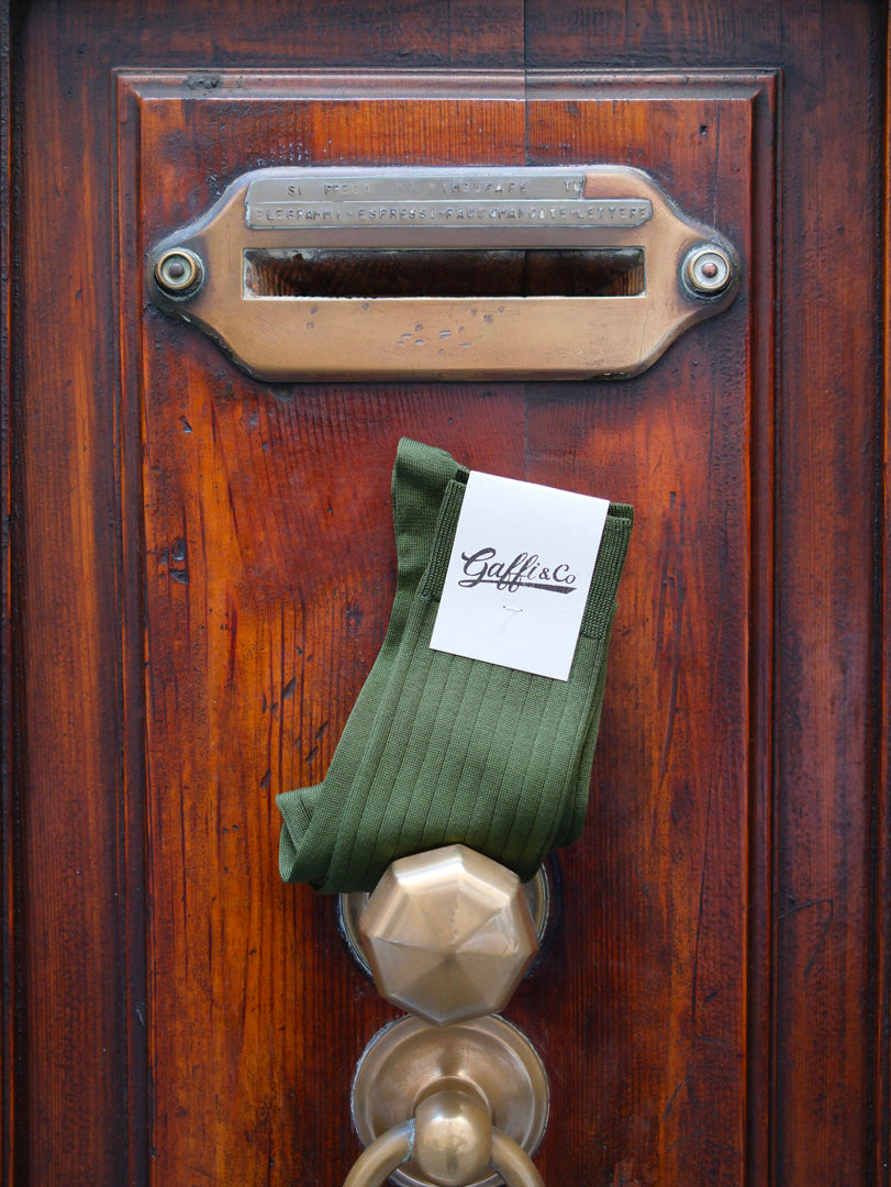 Gaffi & Co. Calza Filo di Scozia Loden 087