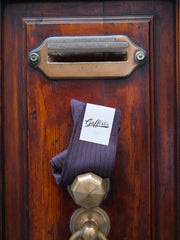 Gaffi & Co. Calza Filo di Scozia Antracite 01