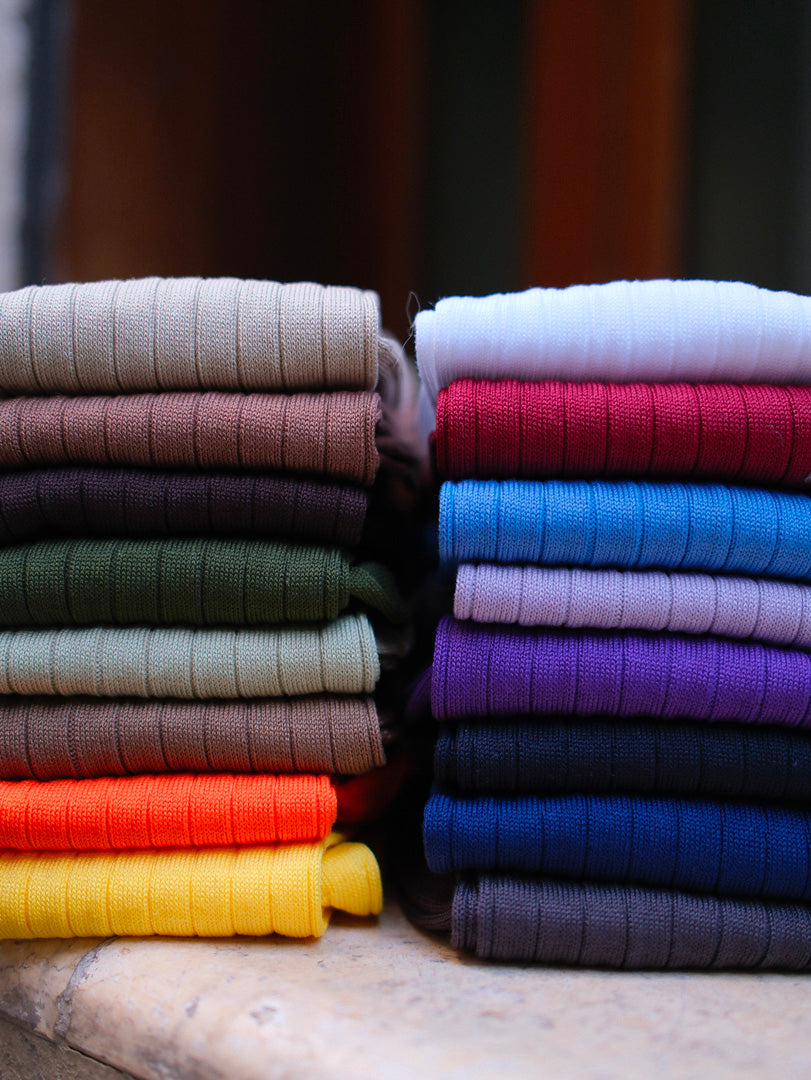 Gaffi & Co. Calza Filo di Scozia Bianco 020