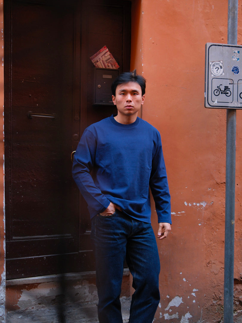 Gaffi & Co. T-Shirt M/L  280gr. Indigo