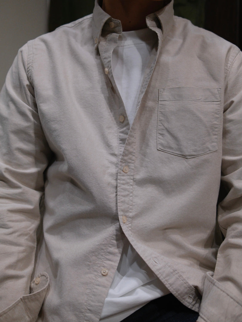 Gaffi & Co. Camicia Oxford Sabbia SH101