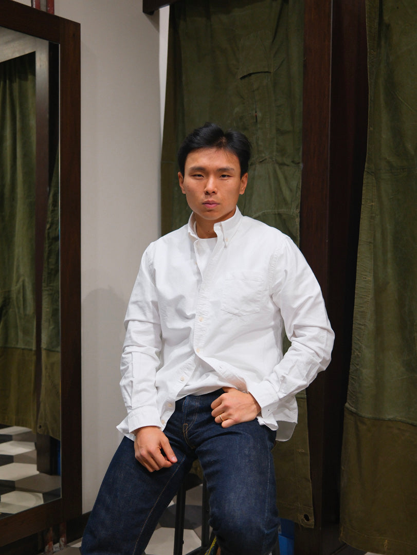 Gaffi & Co. Camicia Oxford Bianco SH101