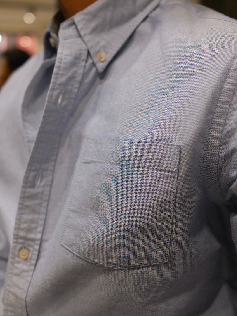 Gaffi & Co. Camicia Oxford Celeste SH101