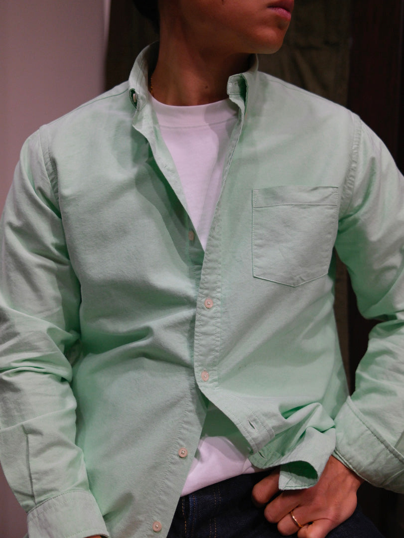 Gaffi & Co. Camicia Oxford Verde SH101