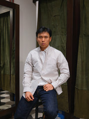Gaffi & Co. Camicia Oxford Riga Sabbia SH101