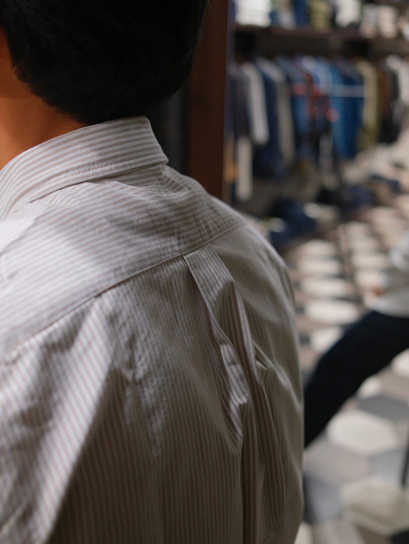 Gaffi & Co. Camicia Oxford Riga Sabbia SH101