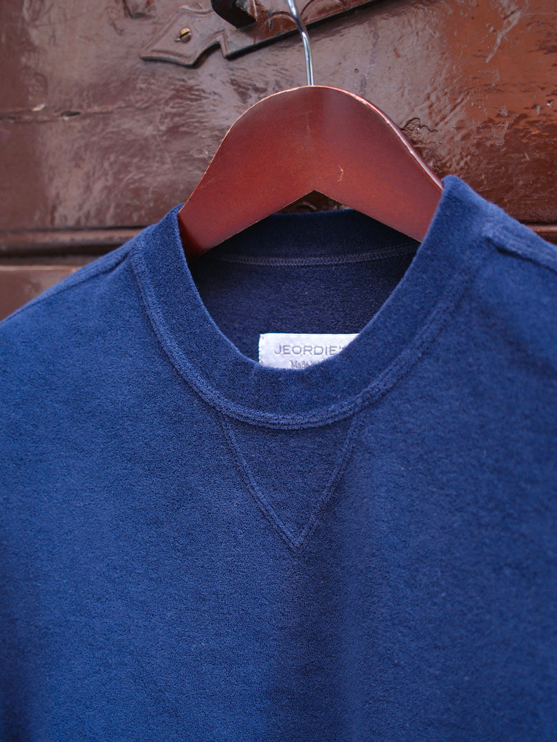 Jeordie's T-Shirt Long Spugna Bleu