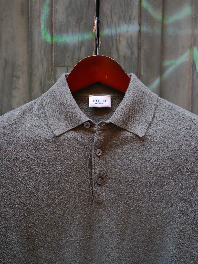 Gallia Knit Project Polo James Verde
