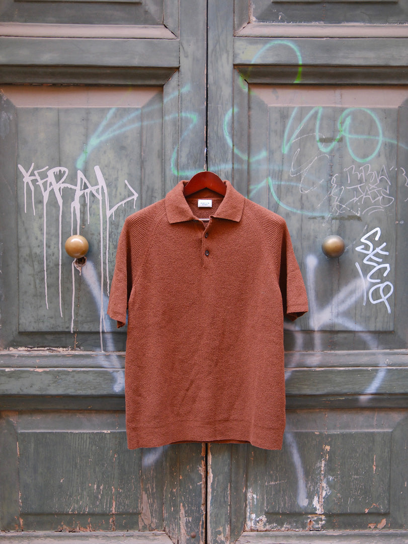 Gallia Knit Project Polo Kost Tabacco