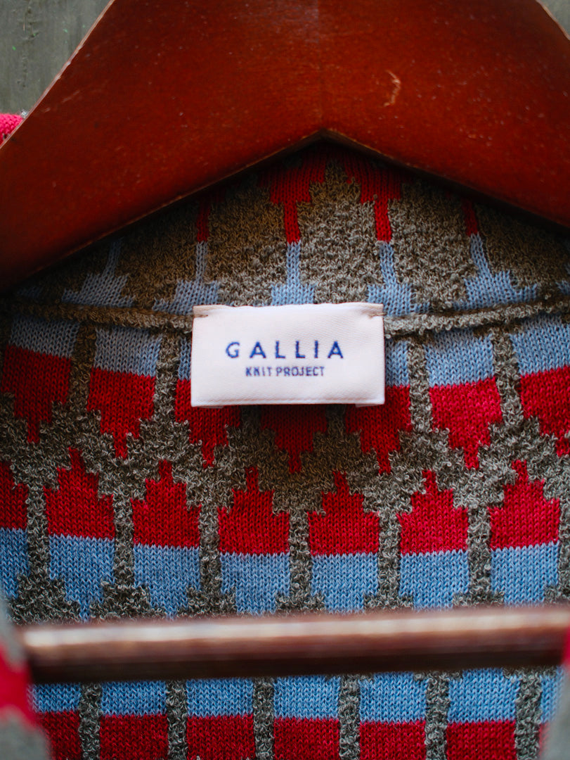 Gallia Knit Project Maglia Camicia Kareem