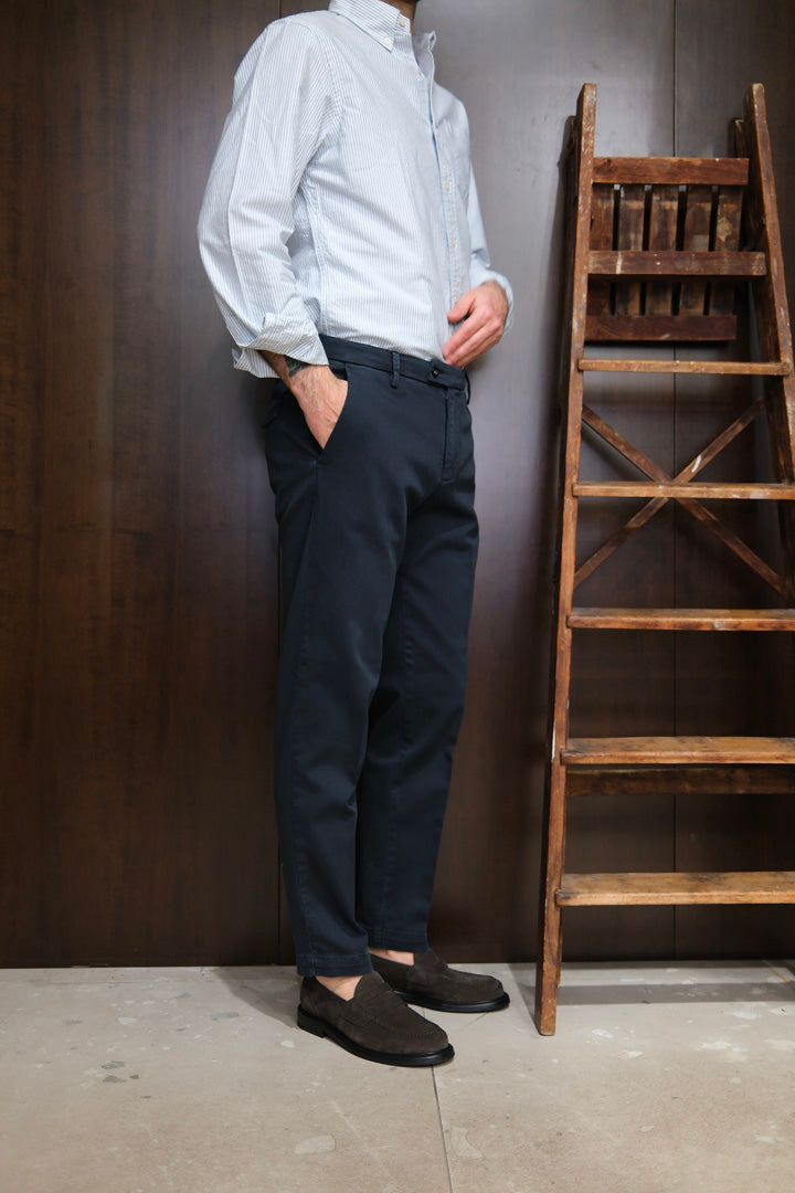 Gaffi & Co. Pantalone Cesare Canvas Navy