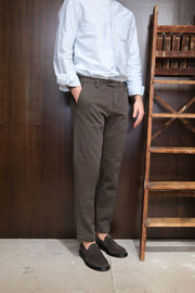 Gaffi & Co. Pantalone Cesare Canvas Moro