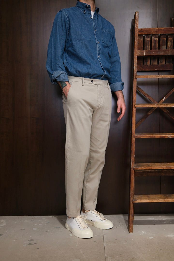 Gaffi & Co. Pantalone Cesare Lyo Sabbia