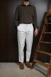 Gaffi & Co. Pantalone Osaka Pence Popeline Panna NO RESO