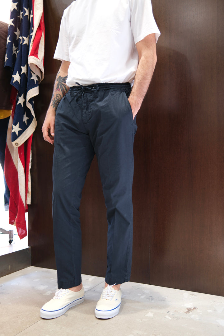 Gaffi & Co. Pantalone Jerry Popeline Navy
