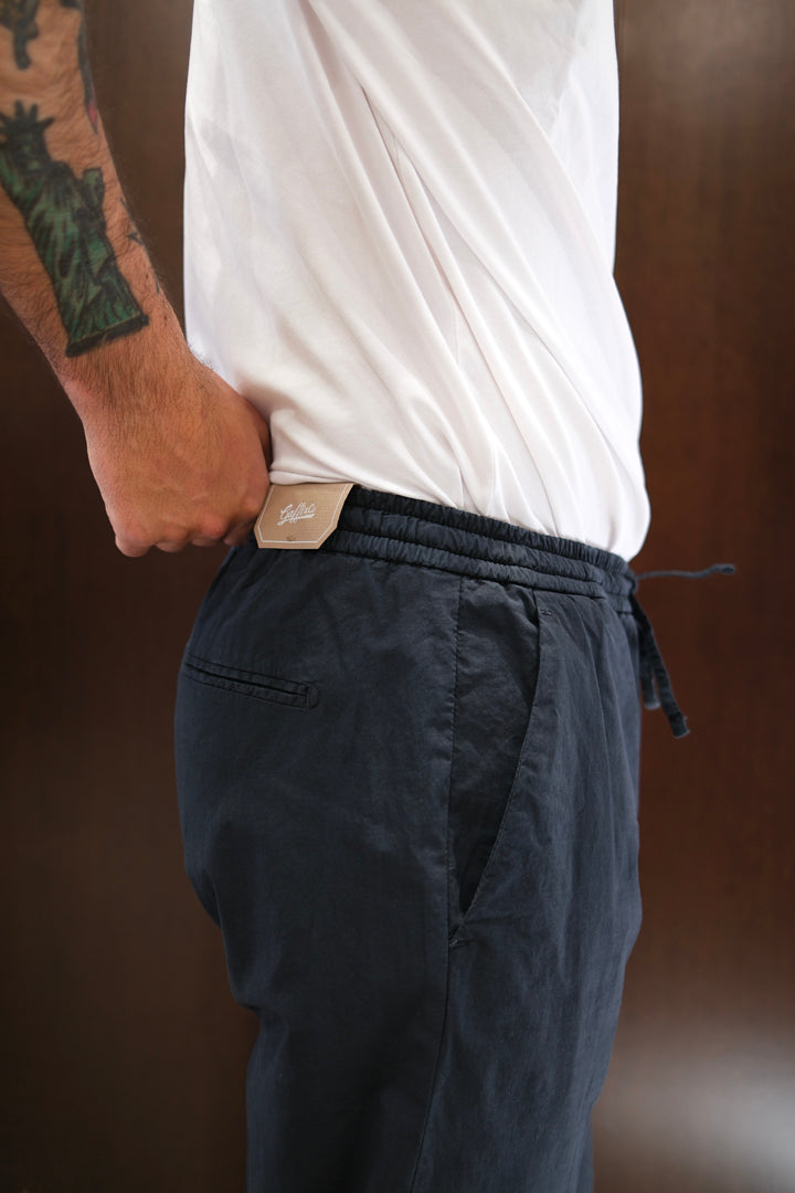 Gaffi & Co. Pantalone Jerry Popeline Navy