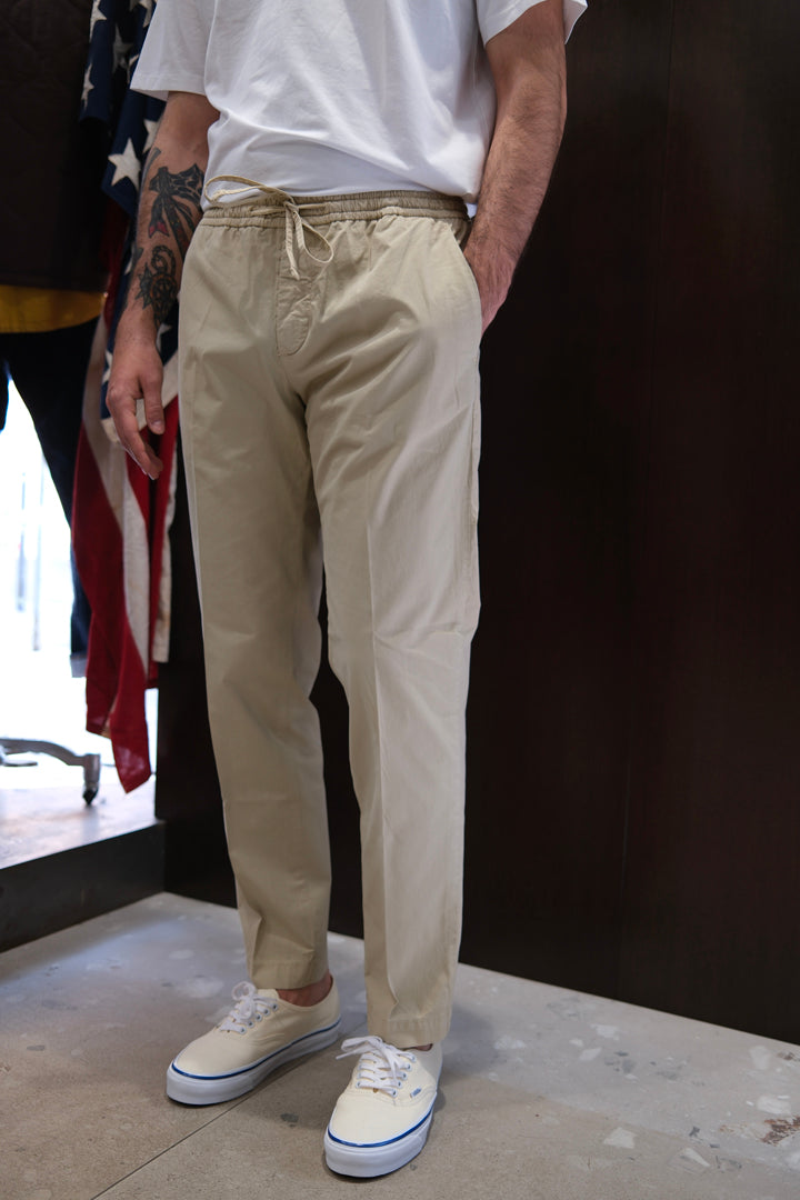 Gaffi & Co. Pantalone Jerry Popeline Beige