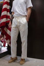 Gaffi & Co. Pantalone Jerry Lino Panna NO RESO