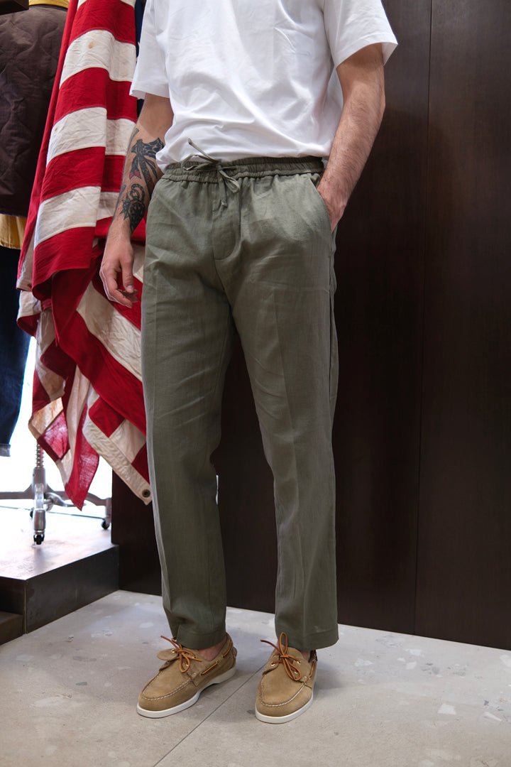 Gaffi & Co. Pantalone Jerry Lino Militare