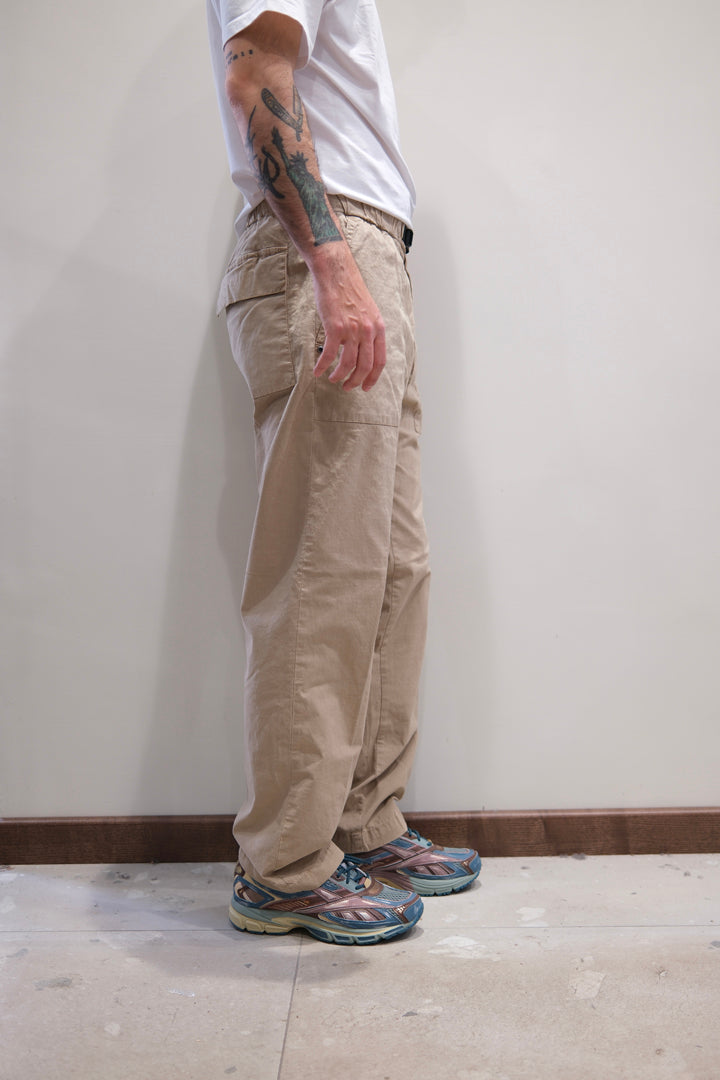 White Sand Pantalaccio Fatigue Ripstop Beige 26SU67F