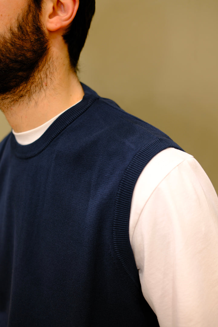 Gaffi & Co. Gilet Cotone Blu