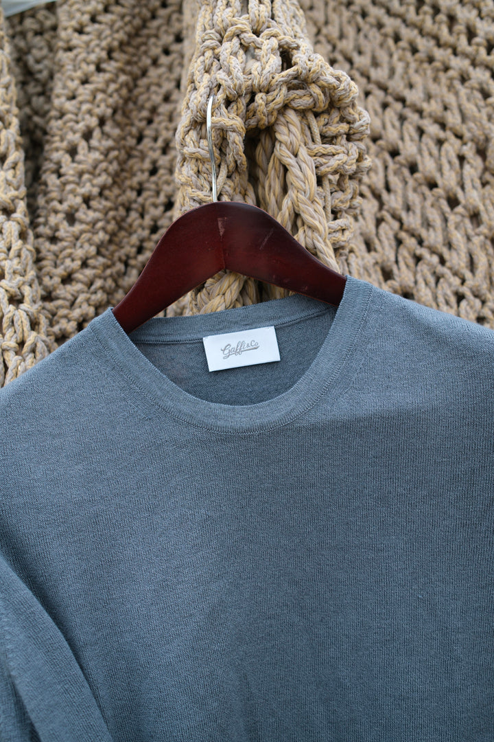 Gaffi & Co. T-Shirt Lino/Cot Piombo