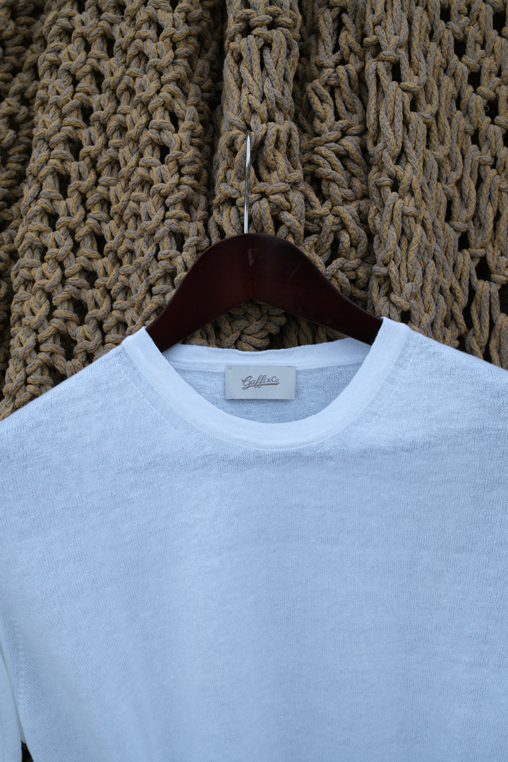 Gaffi & Co. T-Shirt Lino/Cot Latte