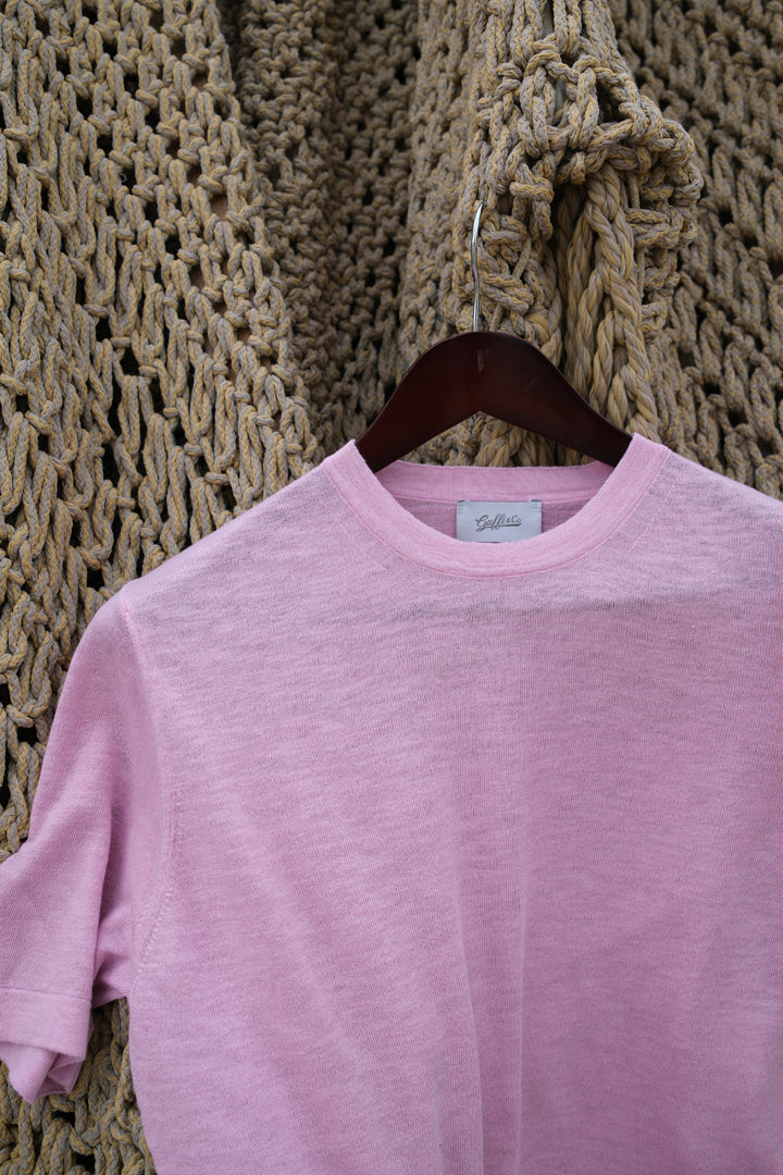 Gaffi & Co. T-Shirt Lino/Cot. Glicine