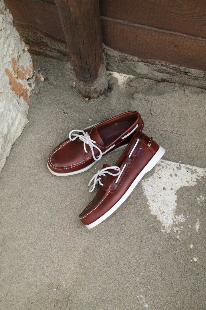 Sebago Portland Waxed Brown