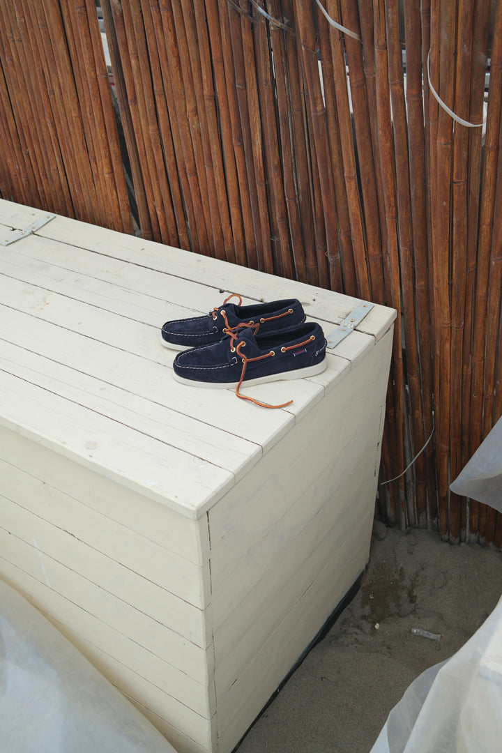 Sebago Portland Artisan OX Dark Blue