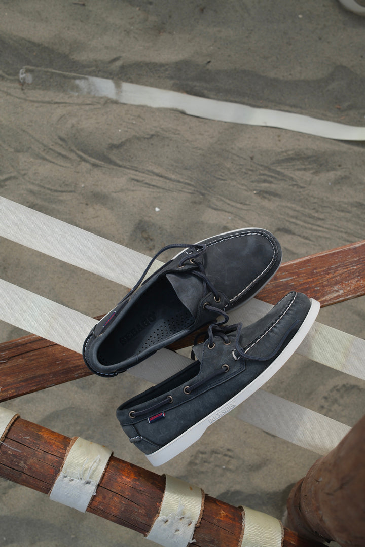 Sebago Portland Crazy H Blue Navy
