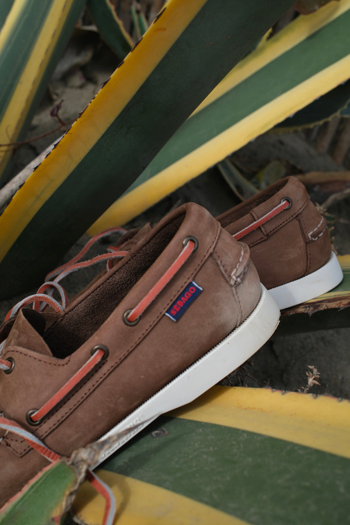 Sebago Portland Nubuck Dk Brown