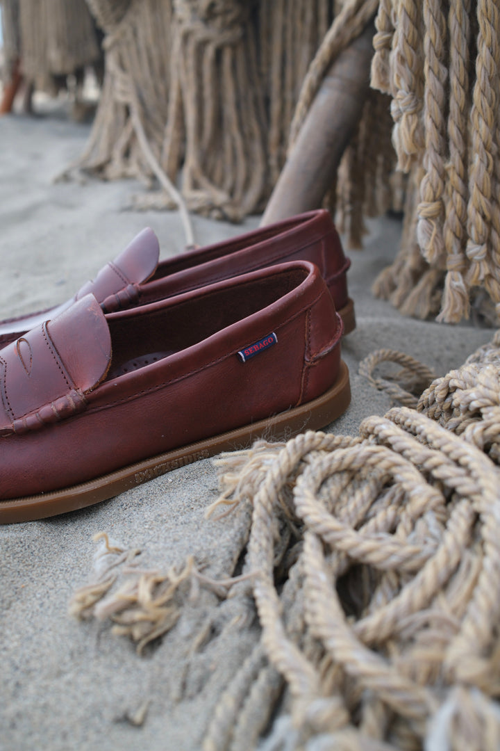 Sebago Docksides Dolphin Waxed Brown/Gum