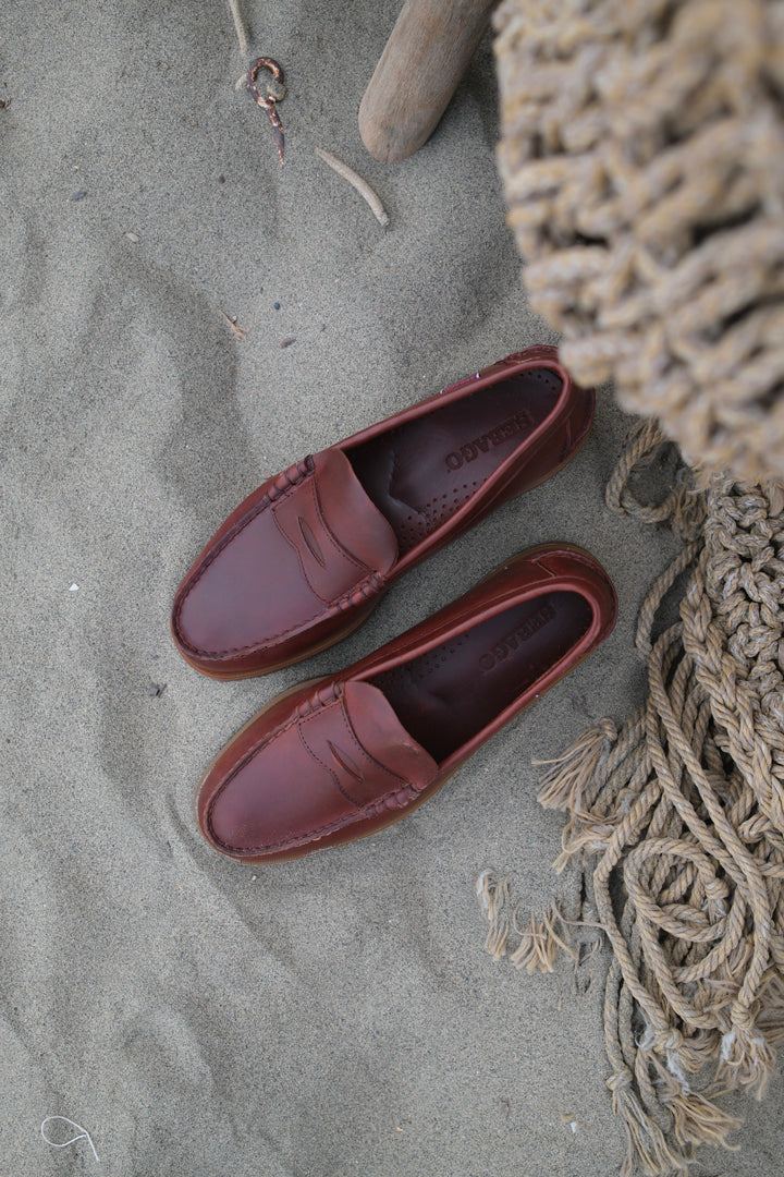 Sebago Docksides Dolphin Waxed Brown/Gum
