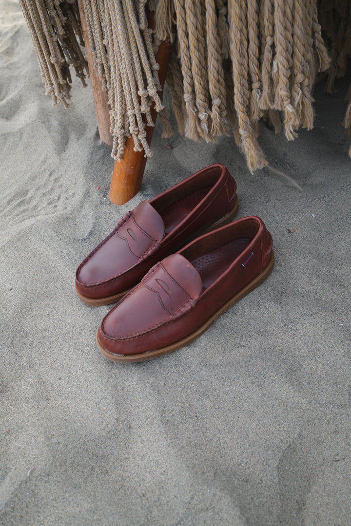 Sebago Docksides Dolphin Waxed Brown/Gum