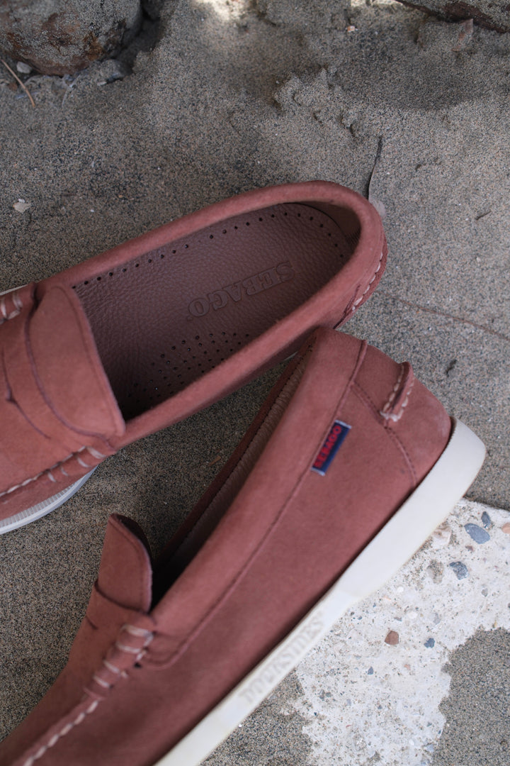 Sebago Docksides Dan Boat Flesh Out Dk Brown