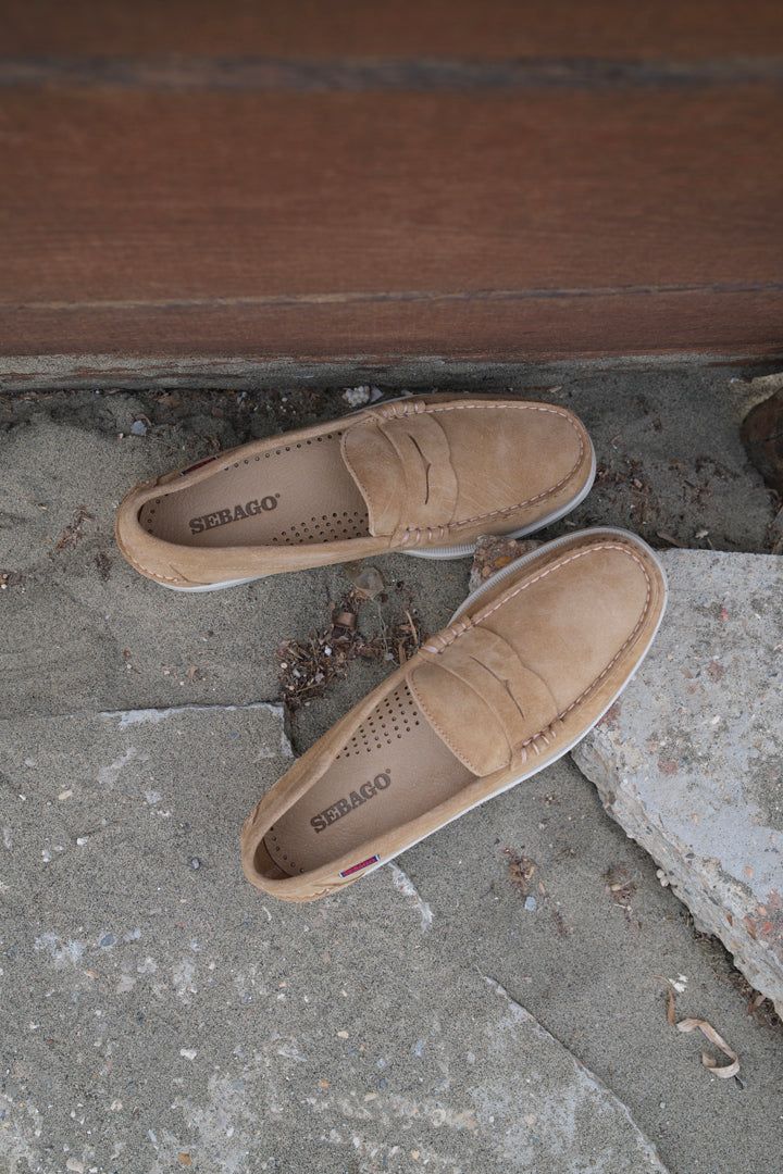 Sebago Docksides Dan Boat Flesh Out Beige Paint