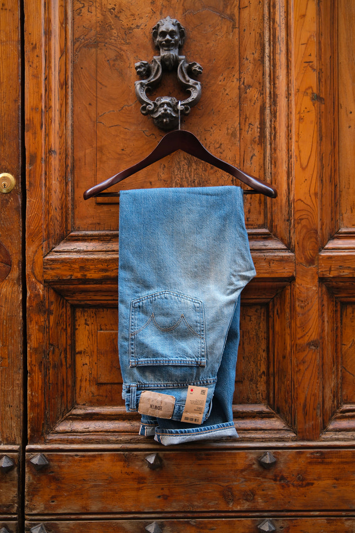 Edwin Loose Fit Japan Blue Tessuto Light