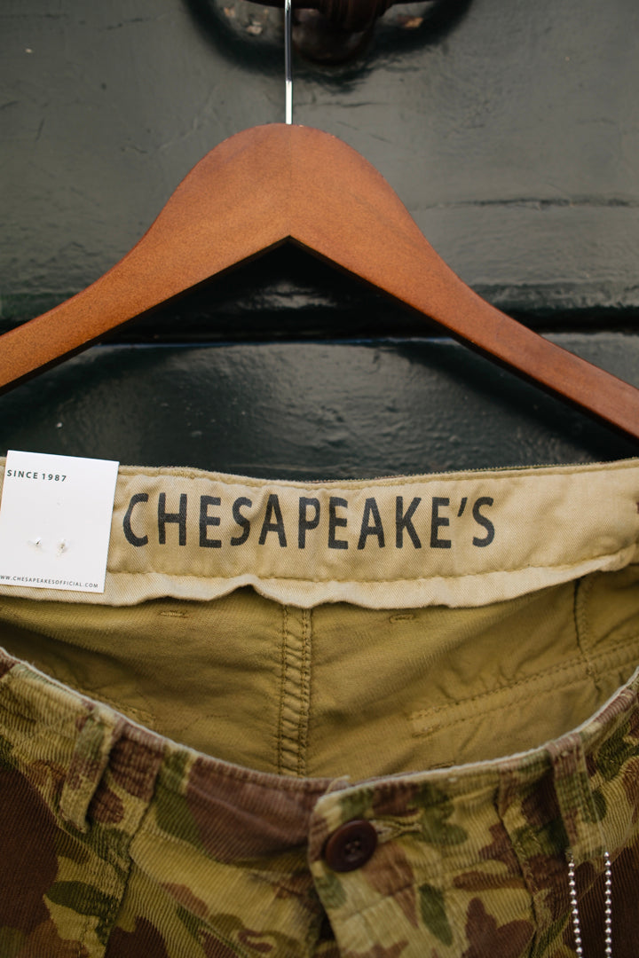 Chesapeake's Fatigue Short Corduroy Shannon Frogskin