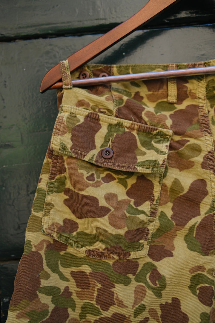 Chesapeake's Fatigue Short Corduroy Shannon Frogskin