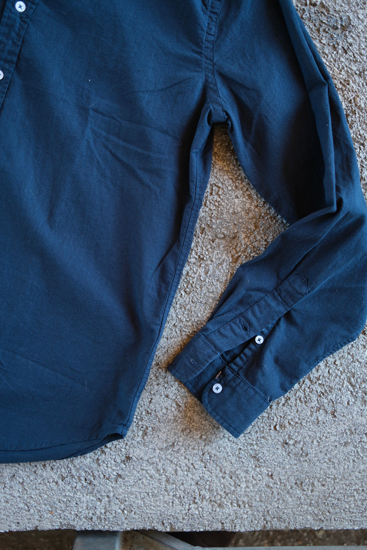 Gaffi & Co. Camicia Lino & Cotone Blu