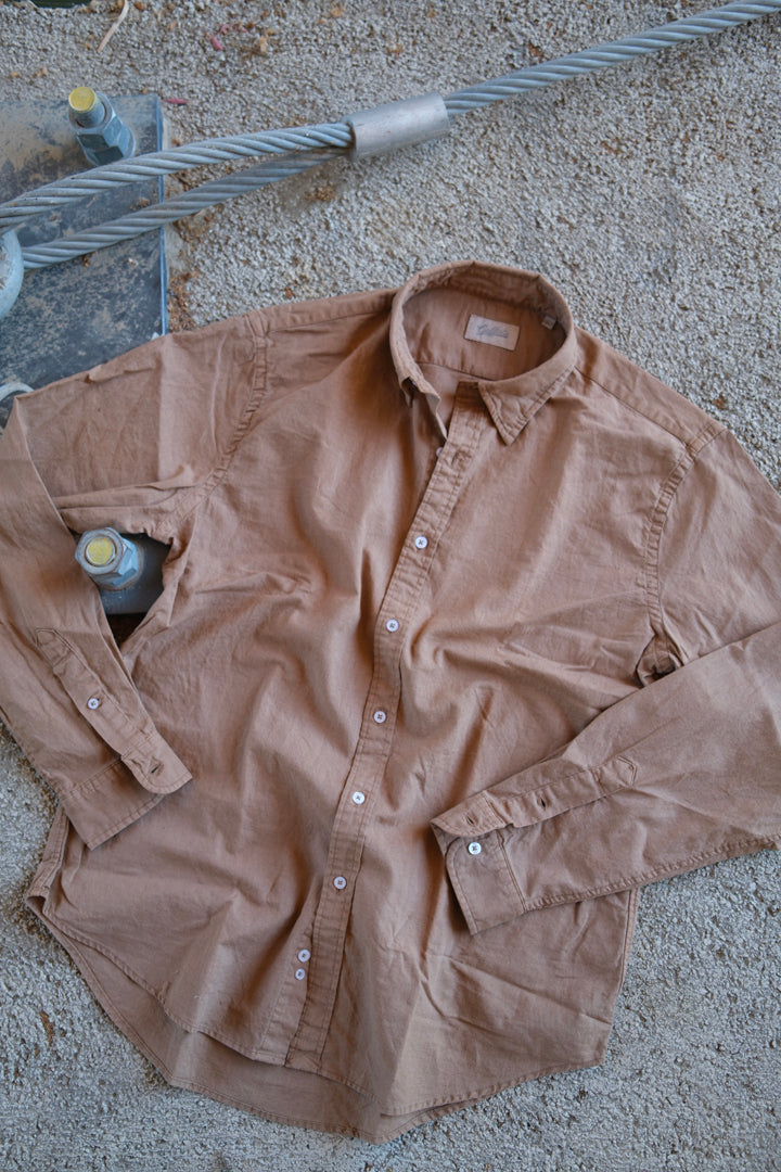 Gaffi & Co. Camicia Lino & Cotone Cookie