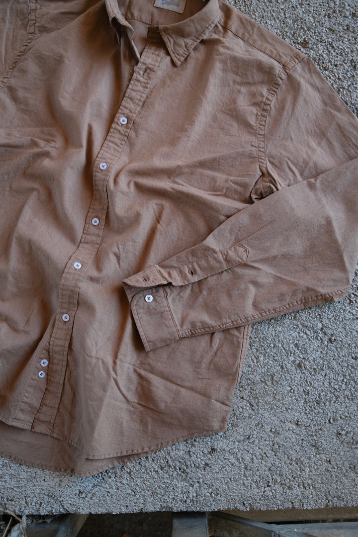Gaffi & Co. Camicia Lino & Cotone Cookie